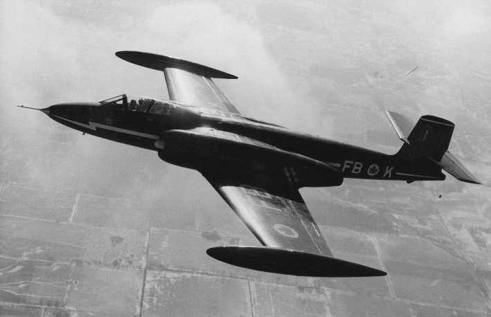 Drugi prototyp CF-100, numer 18102; fot. Aerospace Heritage Foundation of Canada