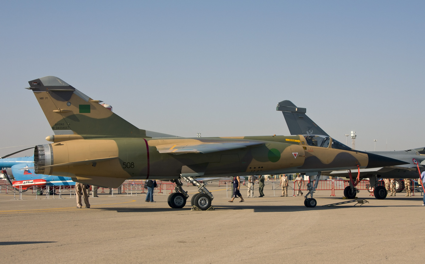  libia najemnicy lotniczy Mirage F1ED