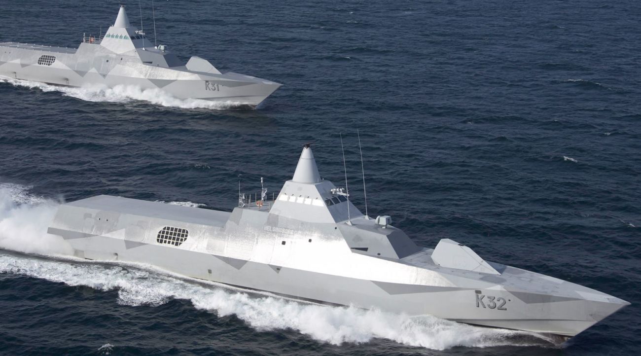  US Navy 2030 Korwety typu Visby, Helsingborg (K32) i Visby (K31) 