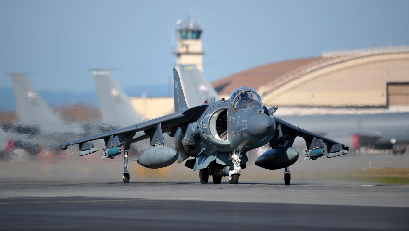 wypadki Harrierów US Marine Corps