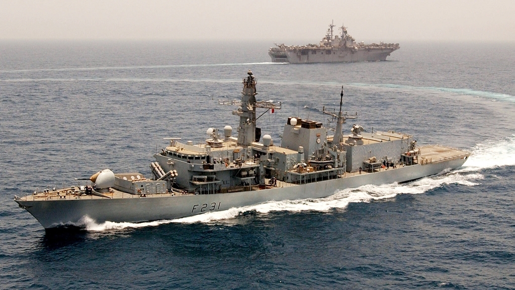 HMS Argyll (F231), najstarsza w Royal Navy fregata typu 23, która po modernizacji ma służyć do 2023 roku (MoD / Crown copyright 2004)