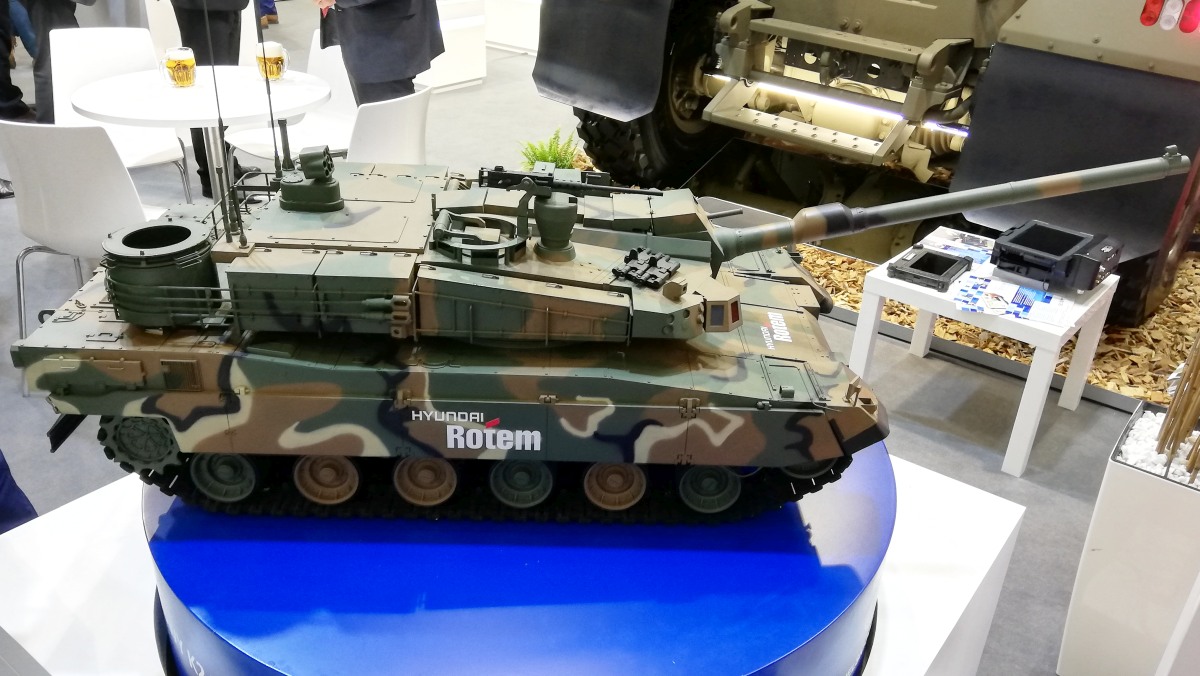 Model czołgu K2 PL Wilk 