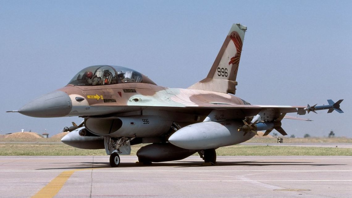 izrael koniec służby f-16