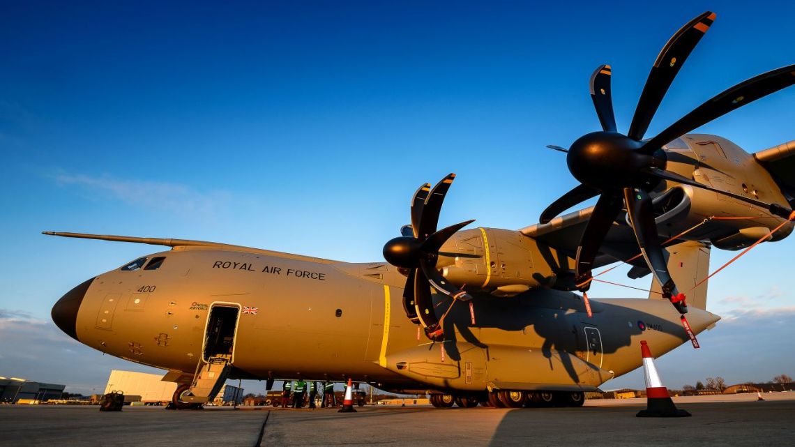 gibraltar a400m samolot zatrzymany przez policje