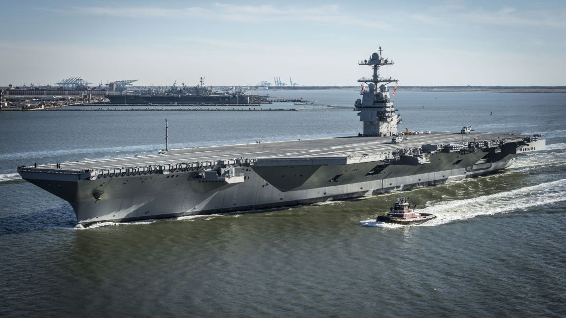 Ruszają próby morskie USS Gerald R. Ford