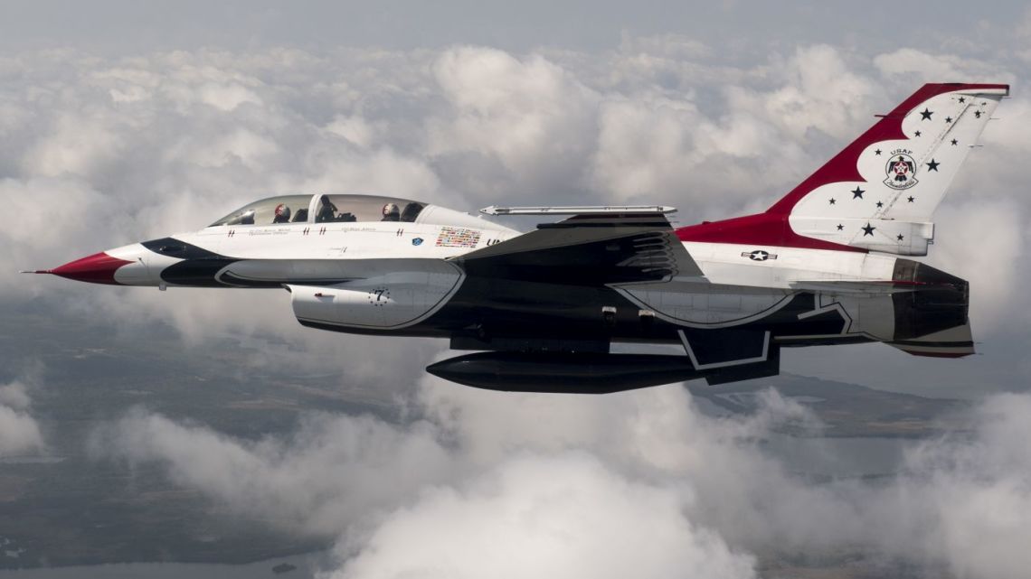 wypadek F-16 Thunderbirds | Konflikty.pl