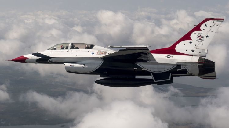 wypadek F-16 Thunderbirds | Konflikty.pl