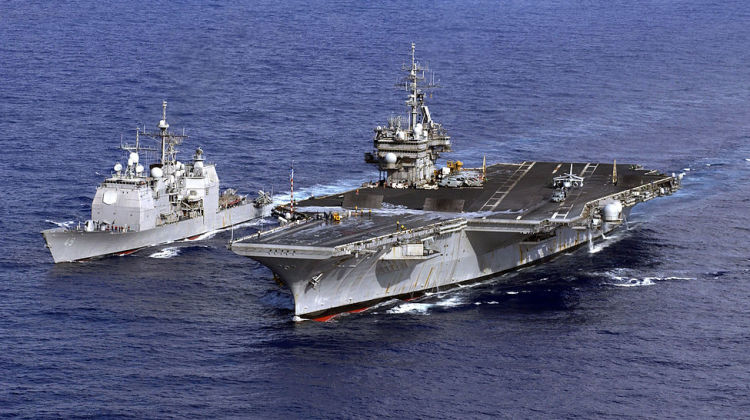 US Navy powrót USS Kitty Hawk i fregat | Konflikty.pl