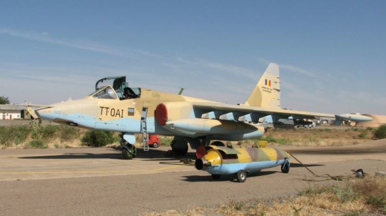 Wojska lotnicze Czadu mają zespół pokazowy na Su-25 – Tygrysy Czadu | Konflikty.pl