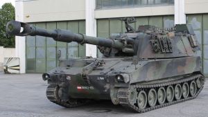 Łotewskie M109A5 w komplecie