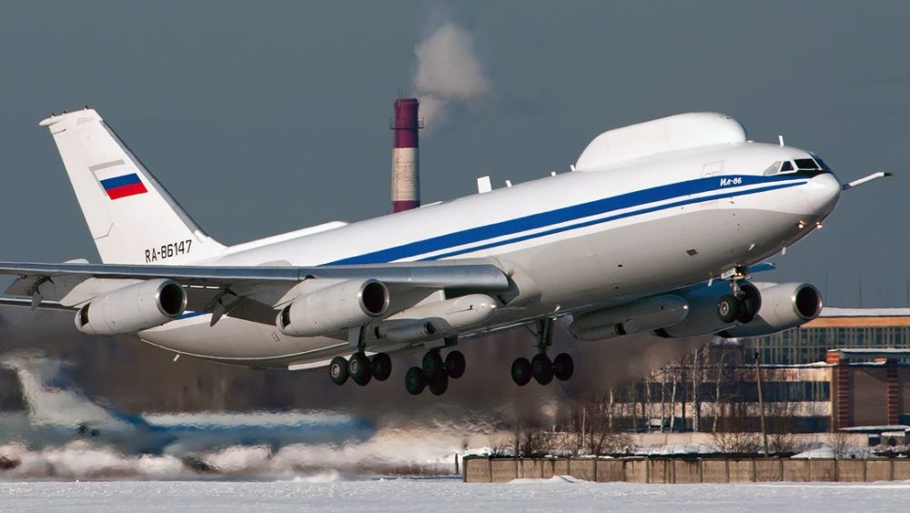 Ił-86 startujący z lotniska Czkałowskij (fot. Alex Beltyukov, Creative Commons Attribution-Share Alike 3.0 Unported)