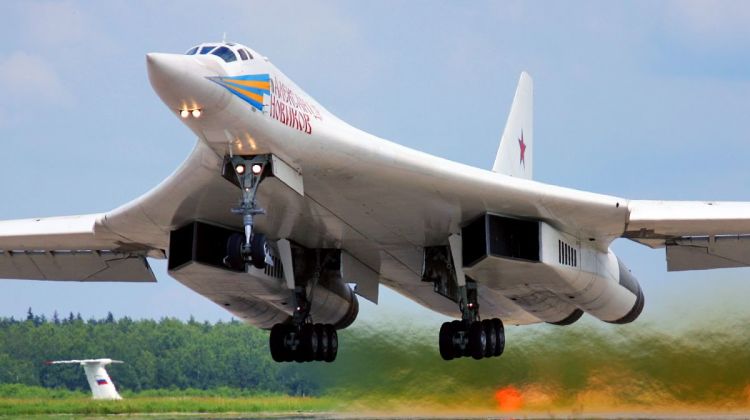 Tu-160 nad Bałtykiem