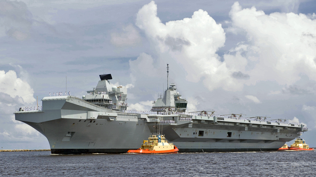 HMS Queen Elizabeth na Florydzie