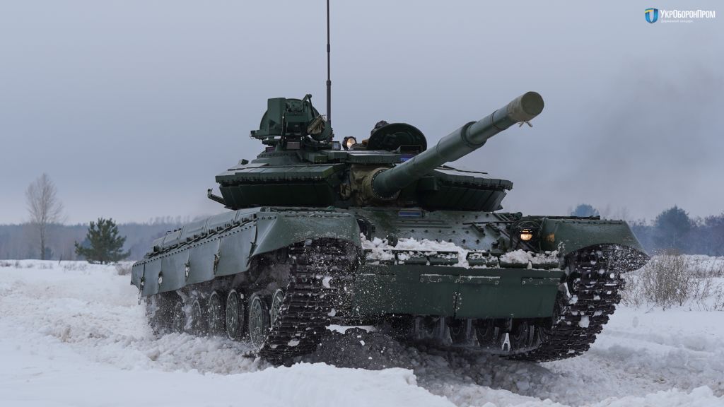 Ukraińcy odebrali 100 czołgów T-64BW wzór 2017