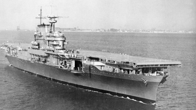Odnaleziono wrak lotniskowca USS Hornet