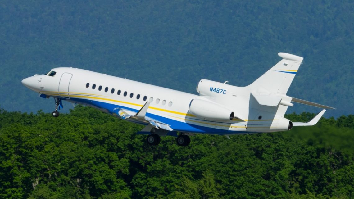 RAAF Falcon 7X VIP