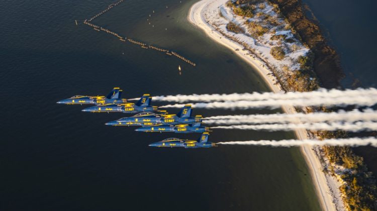 Blue Angels pożegnali Hornety