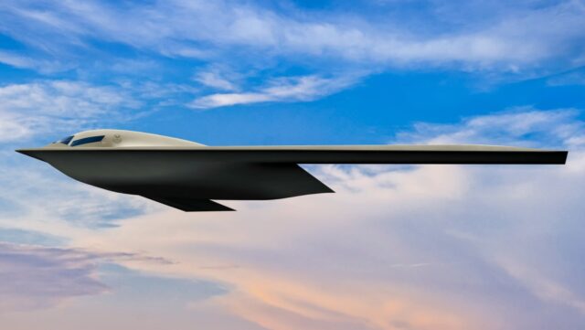 B-21 Raider w ubiegłorocznej wizualizacji